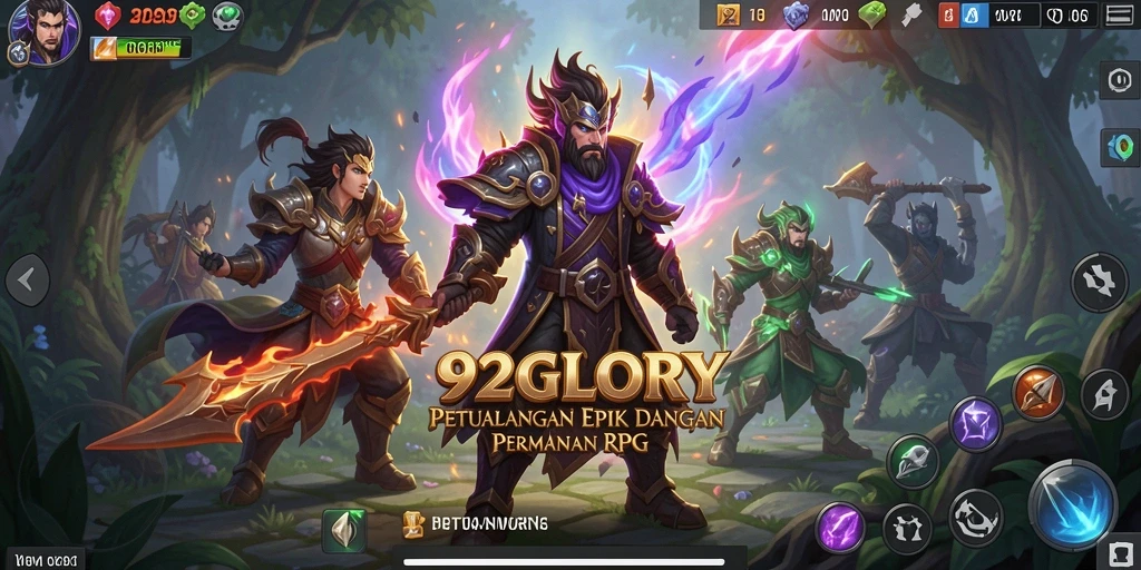 Gameplay RPG yang mendebarkan dan penuh aksi.