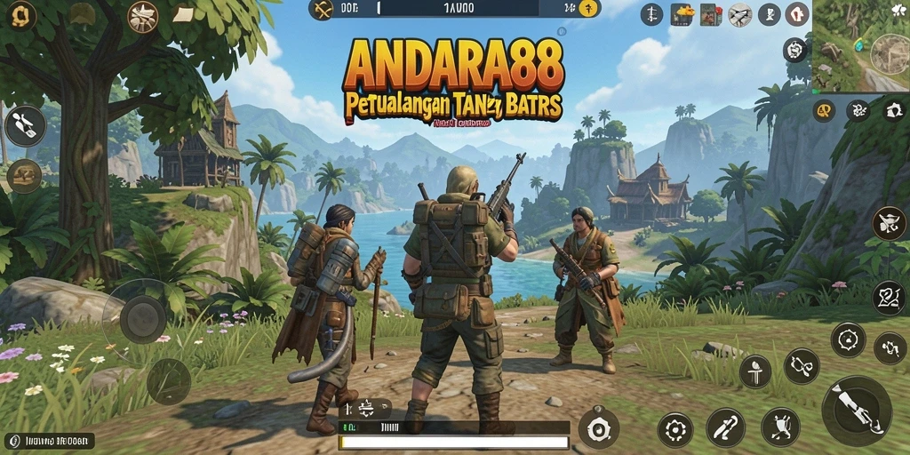 Tangkapan layar gameplay Open World yang menakjubkan dari ANDARA88.