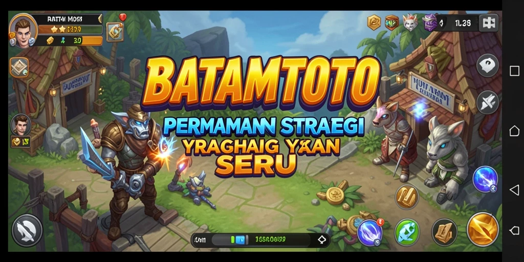 Tampilan gameplay seru dari BATAMTOTO yang menunjukkan strategi dalam aksi.