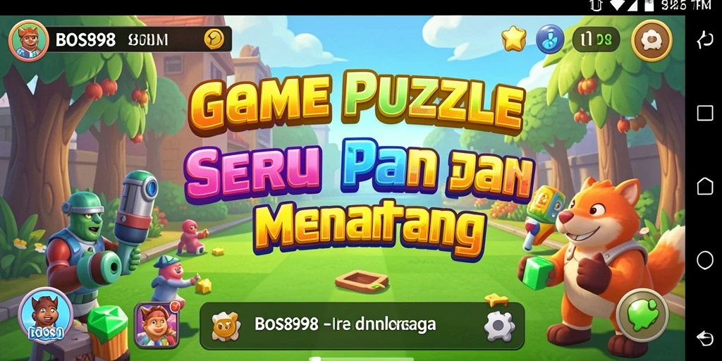 Tampilan gameplay seru yang menantang di BOS898.