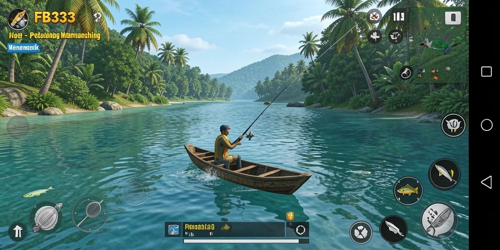 Tangkapan ikan yang mengasyikkan dalam gameplay FB333.