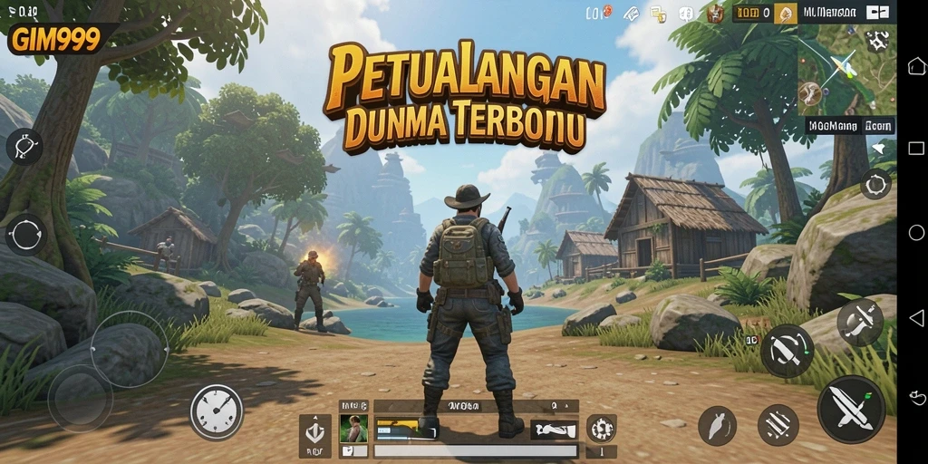 Tampilan gameplay yang menakjubkan di dunia Open World.