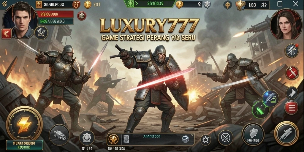 Tampilan permainan yang megah dari LUXURY777 dengan wawasan strategi.