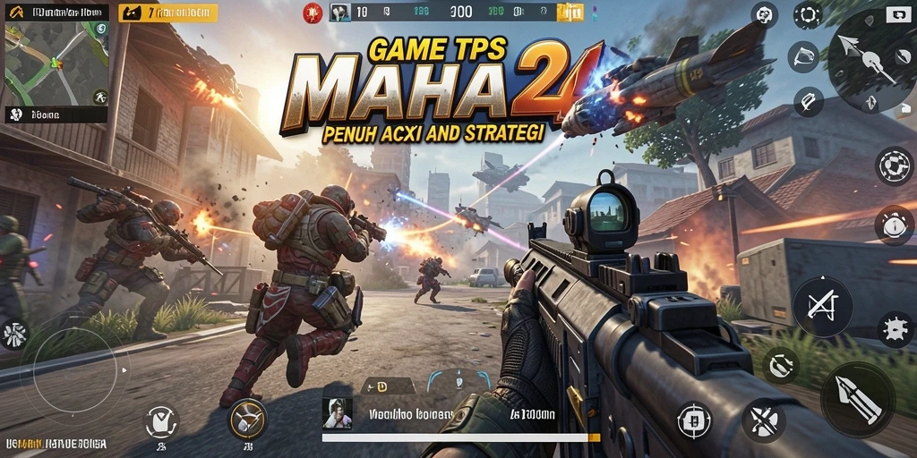 Tampilan gameplay <strong>MAHA24</strong> yang mendebarkan dan penuh aksi.