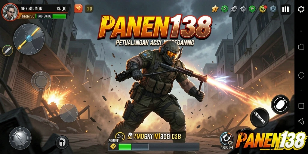 Tampilan gameplay PANEN138 yang penuh aksi dan mendebarkan.