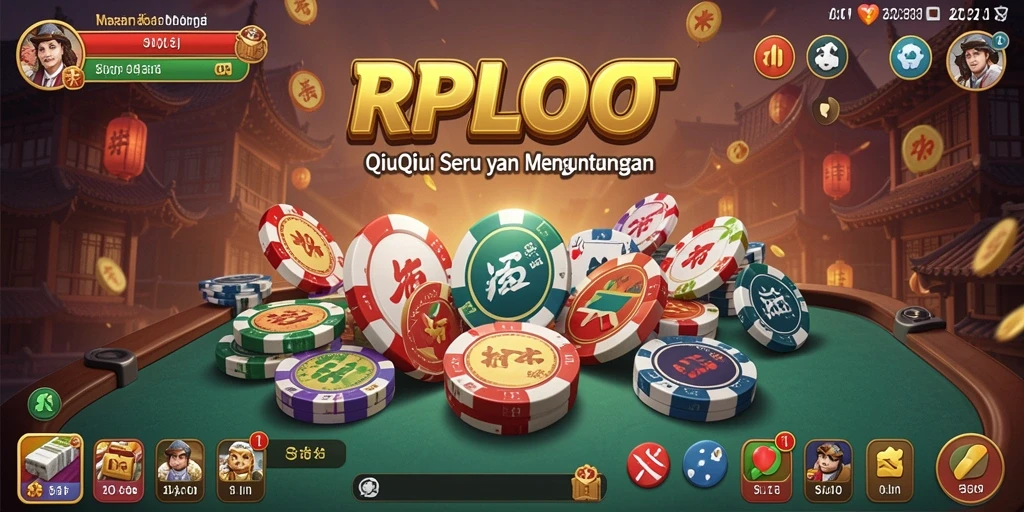 Tampilan gameplay QiuQiu yang menarik di RPLOOT.