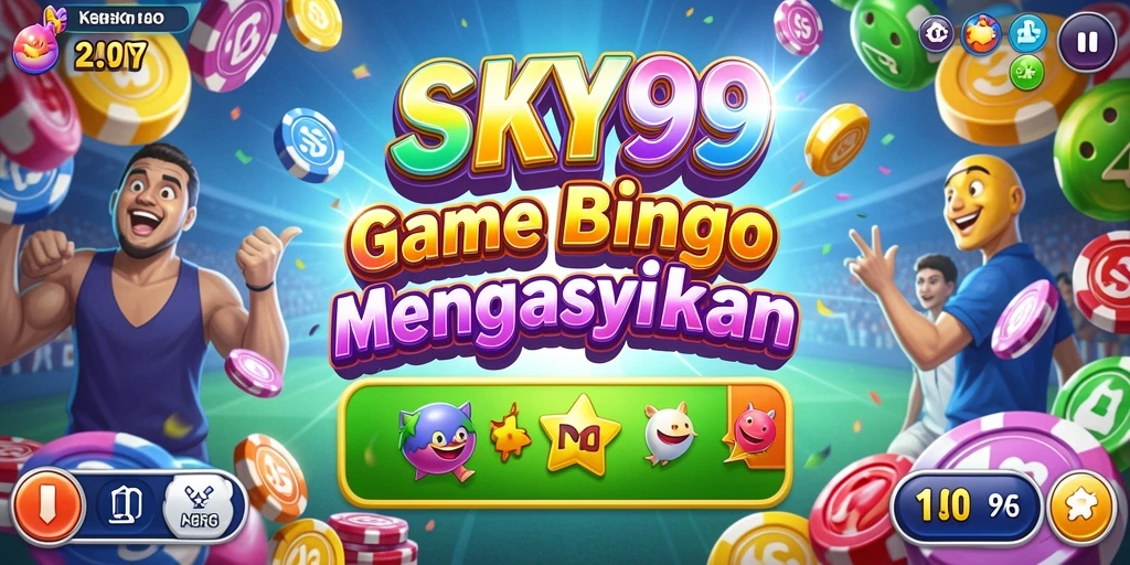 Tampilan gameplay Bingo yang menarik dan interaktif di SKY99.